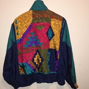 RARE Winterset Windbreaker Jacket WMNs 💛💜🧡💚